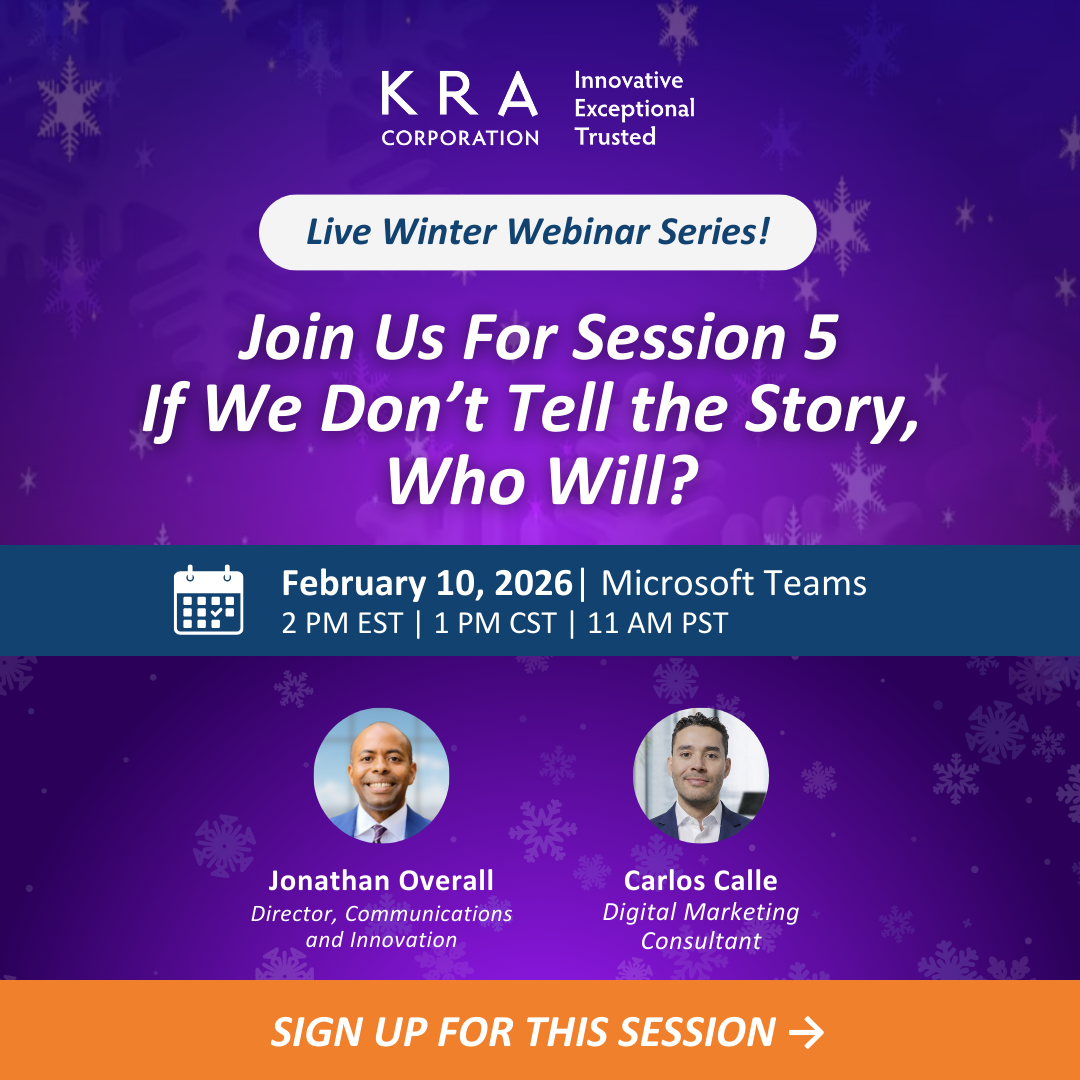 KRA - Live Winter Webinar Session 5